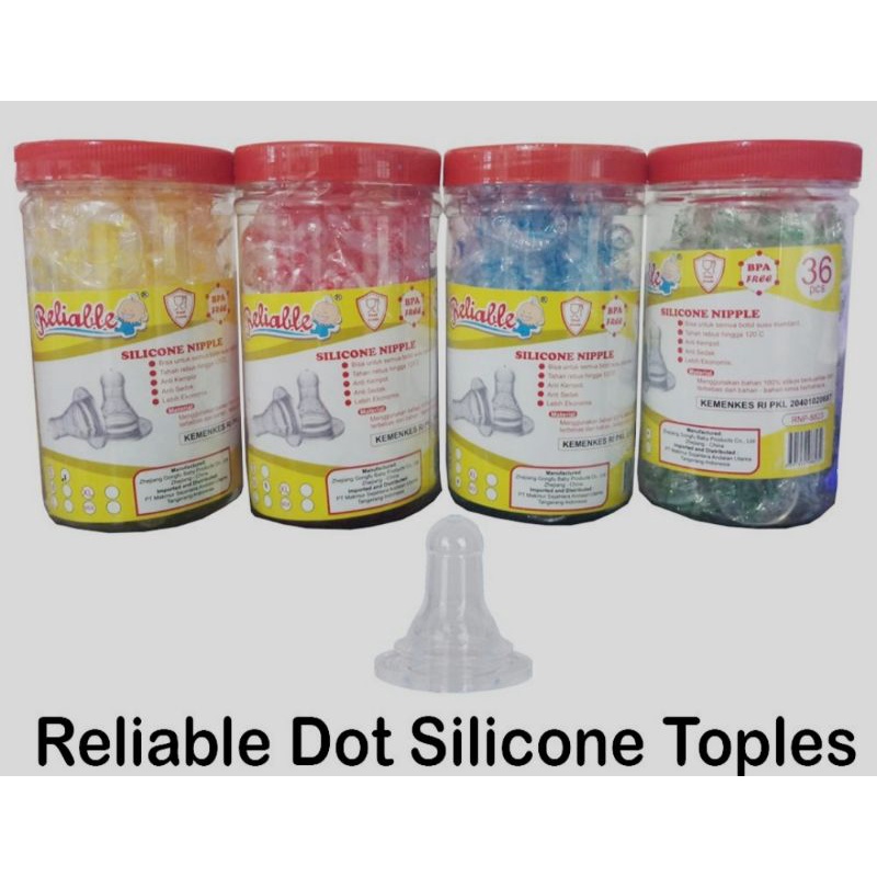 dot silicon (bulat), peristaltic (ulir) dan ortho/oblate (gepeng) RELIABLE ukuran S,M, L, XL