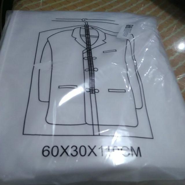 Cover Pakaian Anti Debu Dust Proof Organizer Storage Bags Transparent