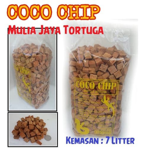 Coco ChipL 7 liter cs - Coco Cip 7 Alas Kandang Reptile