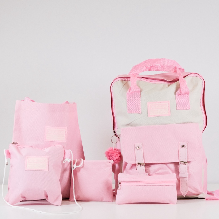 RR TAS AFGAN - Tas Sekolah Anak SD SMP SMA Ransel Backpack Fashion Wanita Korea Stylish-8