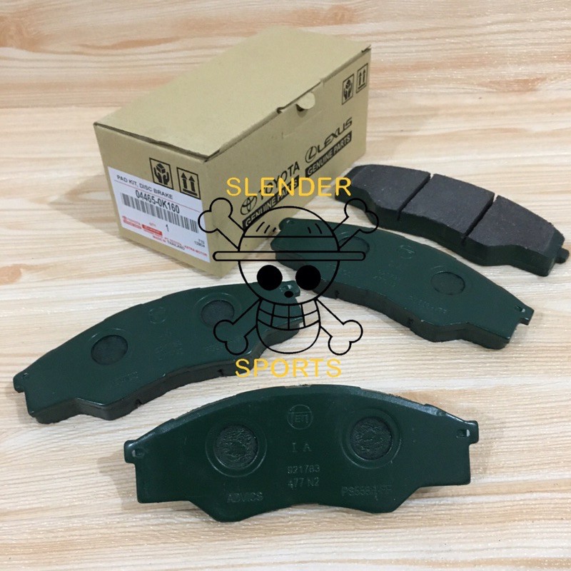 BRAKE PAD HILUX SINGLE CABIN - BRAKE DISC PAD HILUX SC - KAMPAS REM DEPAN HILUX SINGLE CABIN BENSIN