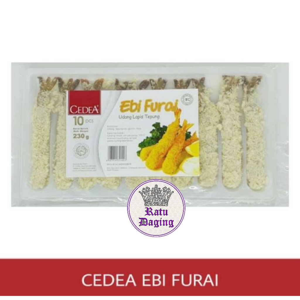 

Cedea Ebi Furai / Udang Goreng Tepung Cedea