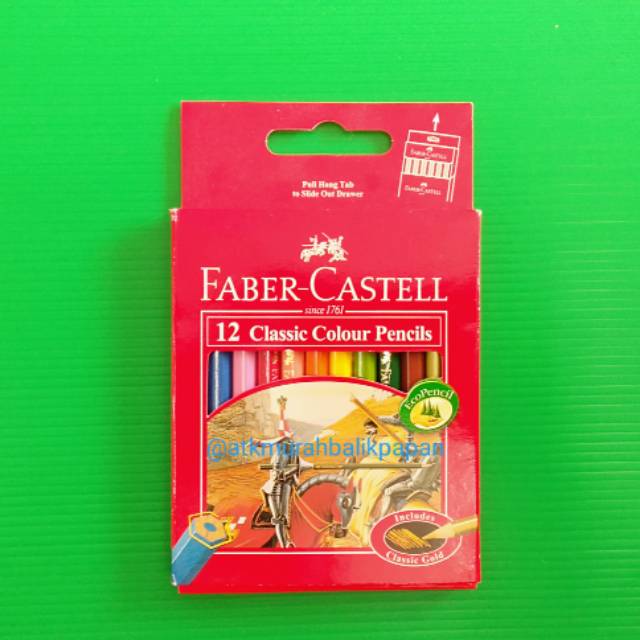 

Classic Colour Pencils 12S F. Castell 115851