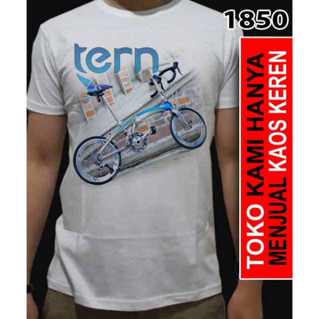 Kaos 3d sepeda lipat tern
