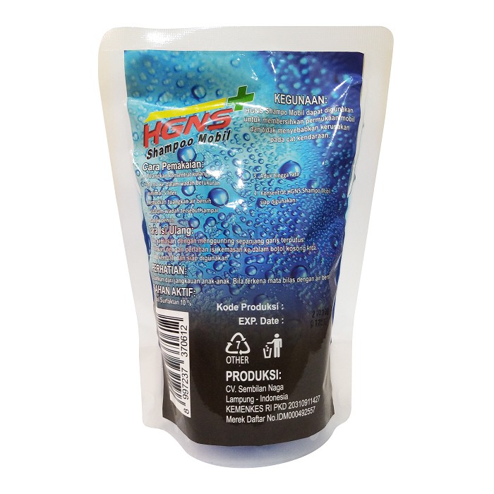 Shampoo Mobil Pouch 400mL