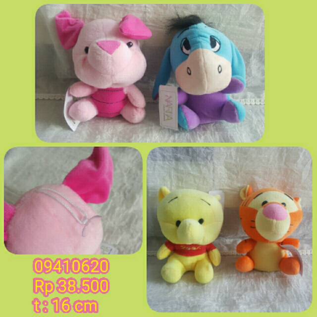 Gantungan boneka tempel karakter