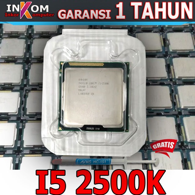 Processor Intel Core i5 2500K LGA 1155