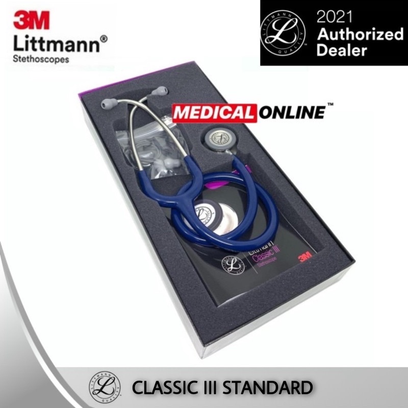 3M STETOSKOP LITTMANN CLASSIC III NAVY BLUE 5622 LITMAN LITTMAN LITMANN CLASSIC 3 MEDICAL ONLINE