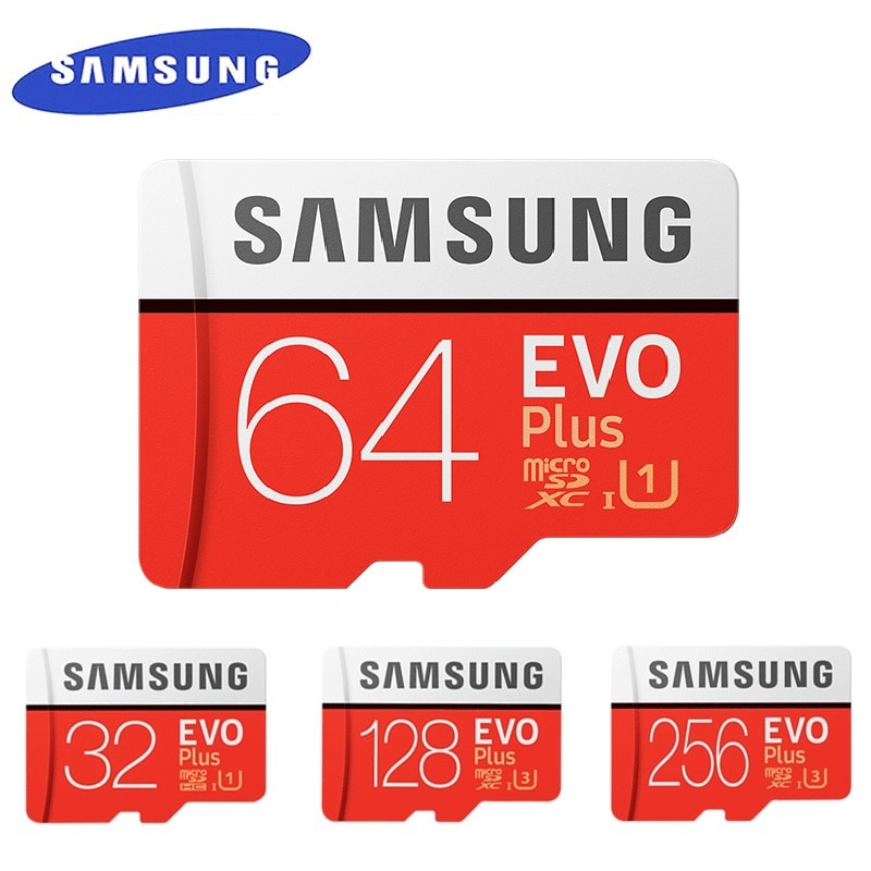 ✦ new* SAMSUNG EVO+ Micro SD 32G SDHC 80mb/s Grade Class10 Memory Card C10 UHS-I TF/SD Cards Trans