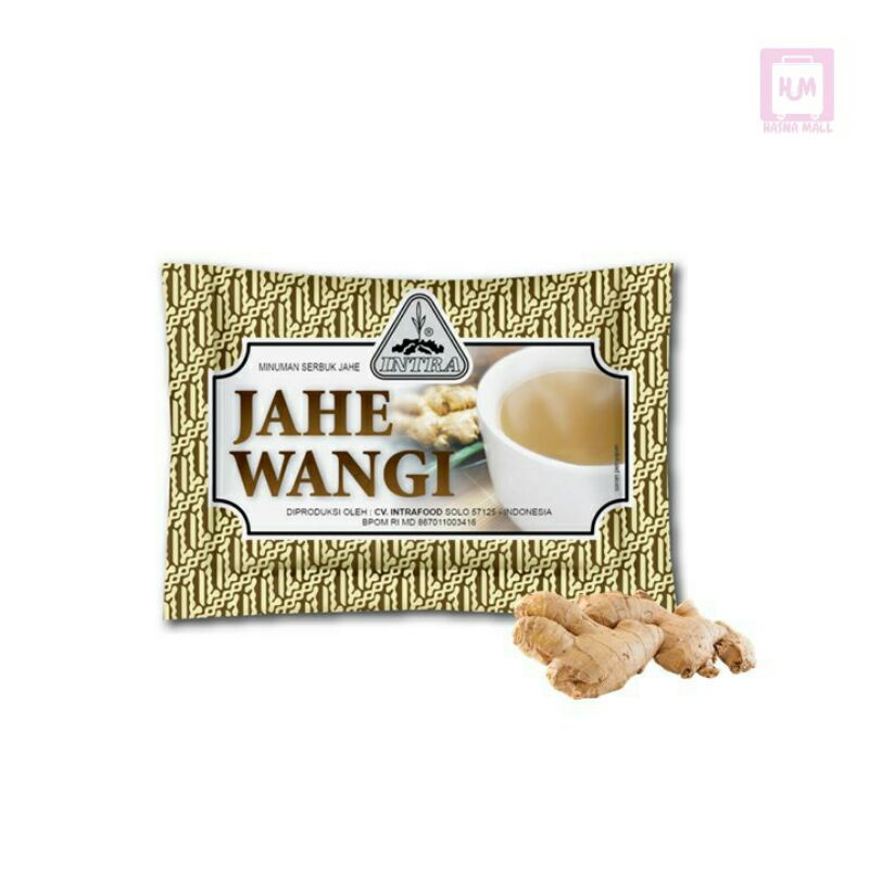 Hasna Mall - Jahe Wangi 1 renteng(10 pcs) Minuman Herbal Jahe