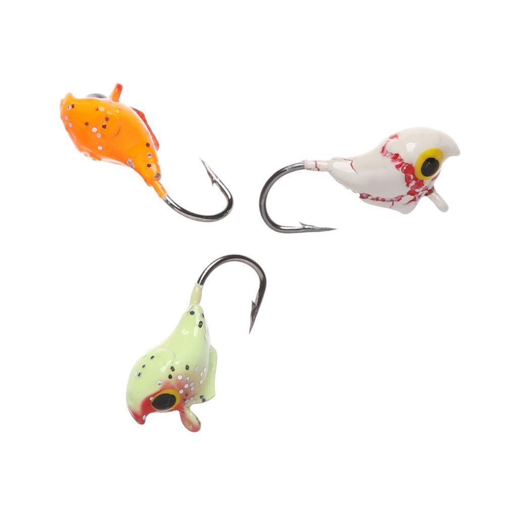 Top Winter Ice Fishing Lure 0.7g 1.1g 1.8g Jigging Balancer Memimpin Kait Keras