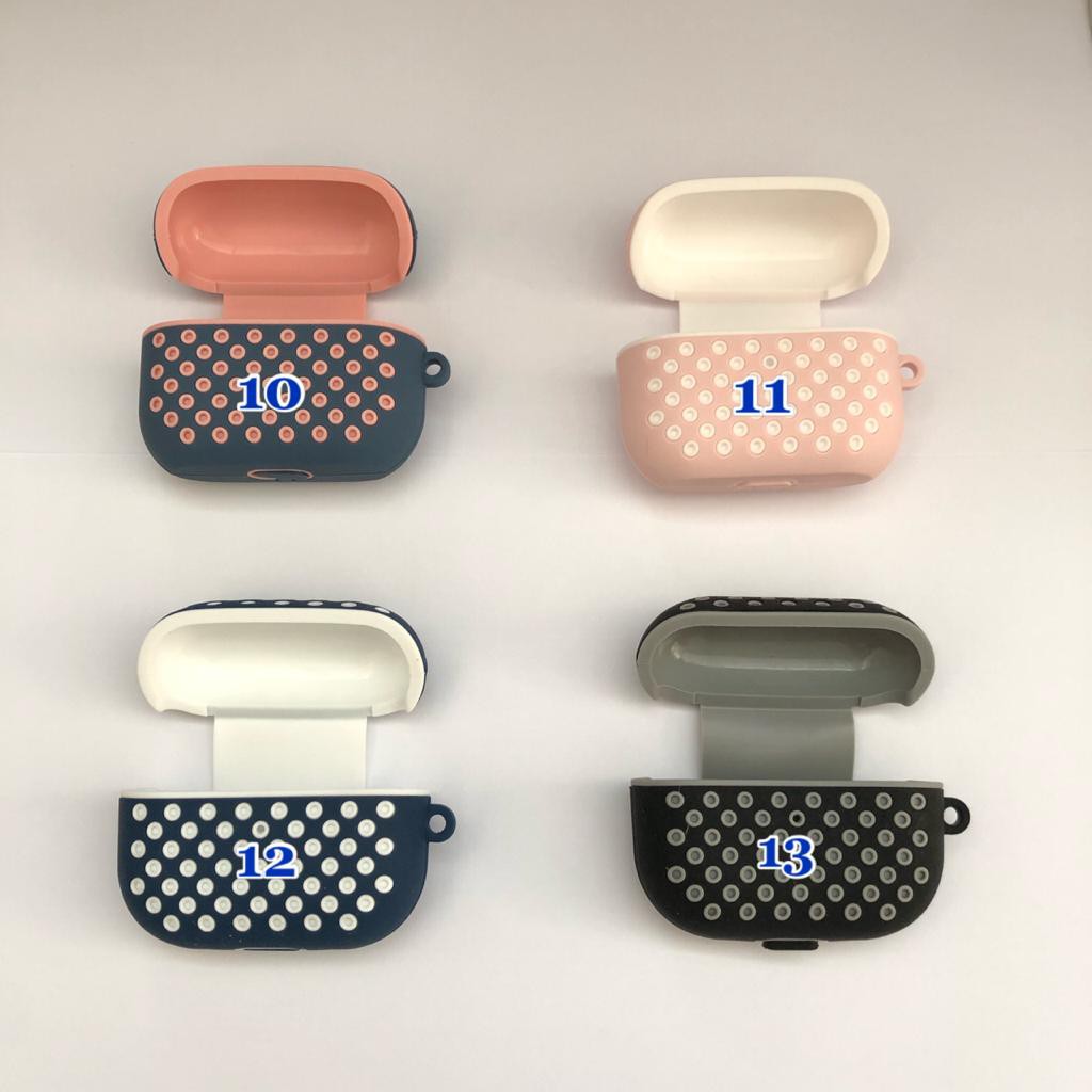 Silicone Protective Shockproof Dots Case Cover For Apple AirPods Pro Airpods 1/2