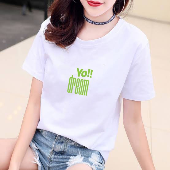 YOURSTYLE1119 - KAOS KARAKTER YO DREAM BAJU KAOS WANITA DISTRO UNISEX OVERSIZE PRIA JUMBO CASUAL KEKINIAN