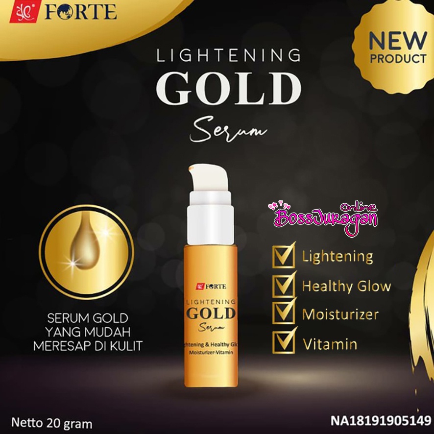 (BOSS) ( GOLD ) SYB FORTE SERUM GOLD BRIGHTENING ORIGINAL