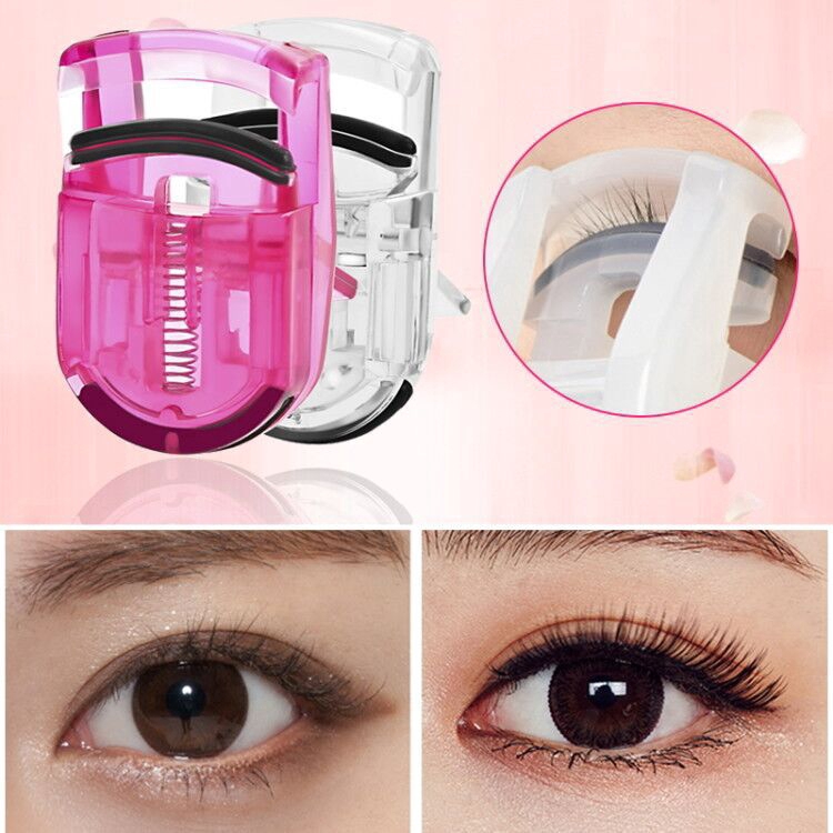 4 Colors Portable Mini Eyelash Curler,Eye Lashes Curling False Eyelashes Curlers, Nature Curl  Clip