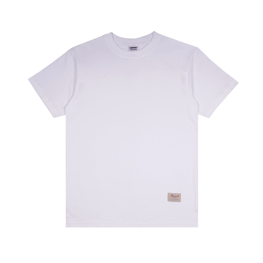 MORWICK T-Shirt Plano - White