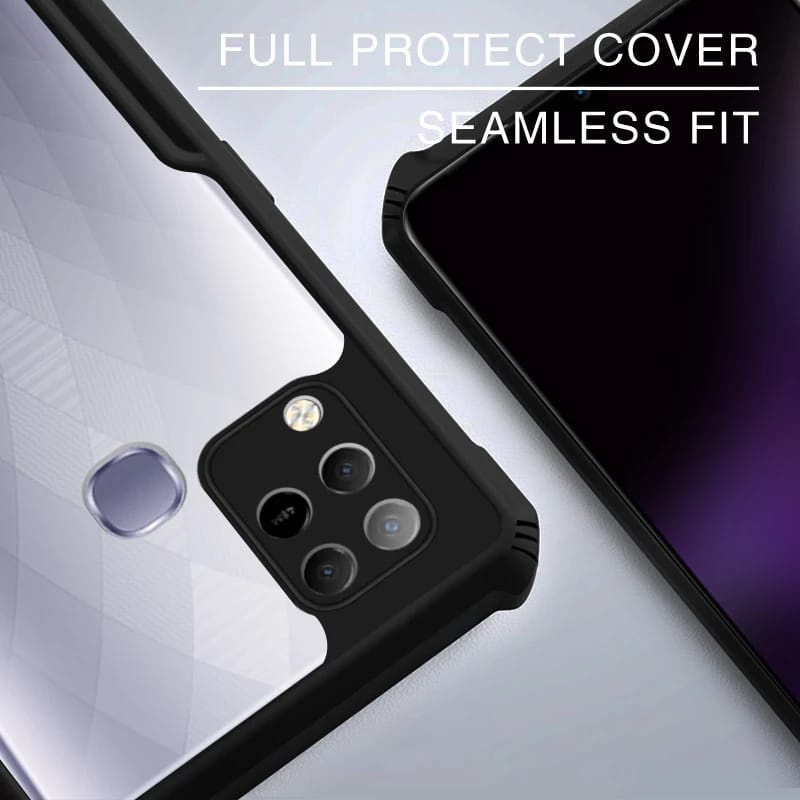 Asman Fusion Infinix Hot 9 play Case Premium Amor Acrylic