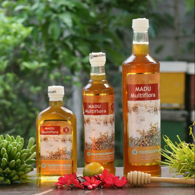 

Madu Bunga Multiflora - Madu Kota Batu - 850 gram - Herbal