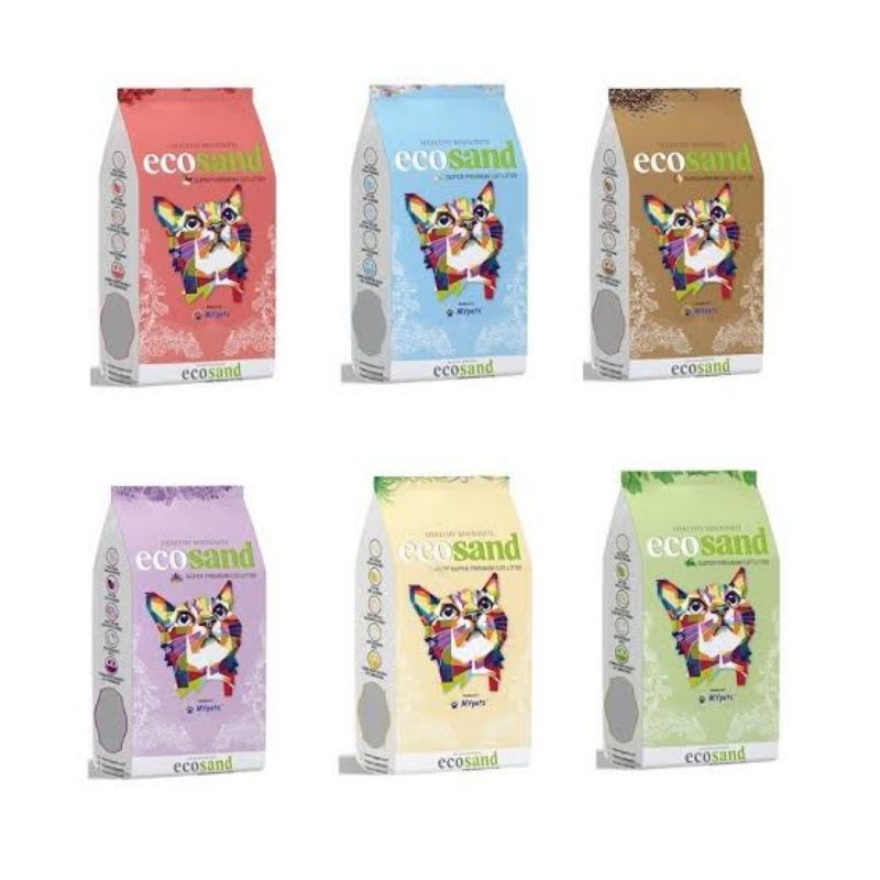 Pasir Kucing ECOSAND Super Premium 10Litter