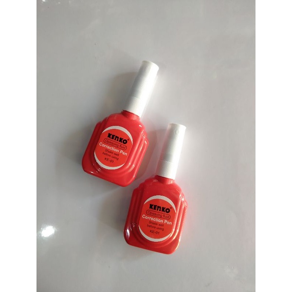 

[1 PCS] Tipe-x Kenko cair KE-01 merah