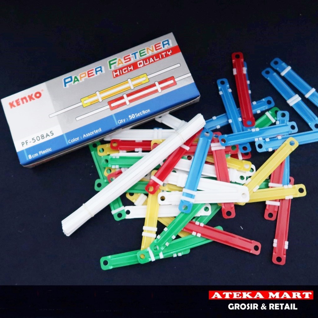 

KENKO PAPER FASTENER PF-508C WARNA / PENGIKAT KERTAS