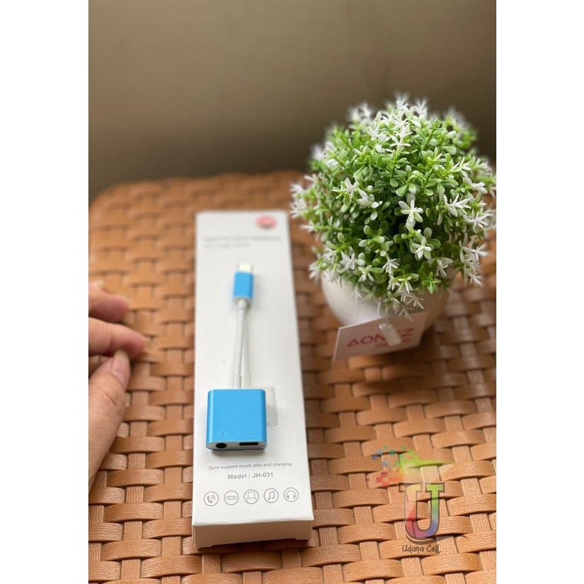 JH031 Spilter type c 2in1 kabel audio type c 2in1 jek audio type c 2in1 splitter type c 2in1 Samsung