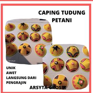 CAPING LUKIS UNIK/ CAPING LUKIS PETANI/ TOPI PETANI