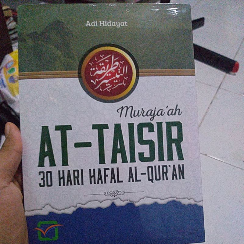 Buku Murojaah At-Taisir jilid 1 ustadz Adi Hidayat