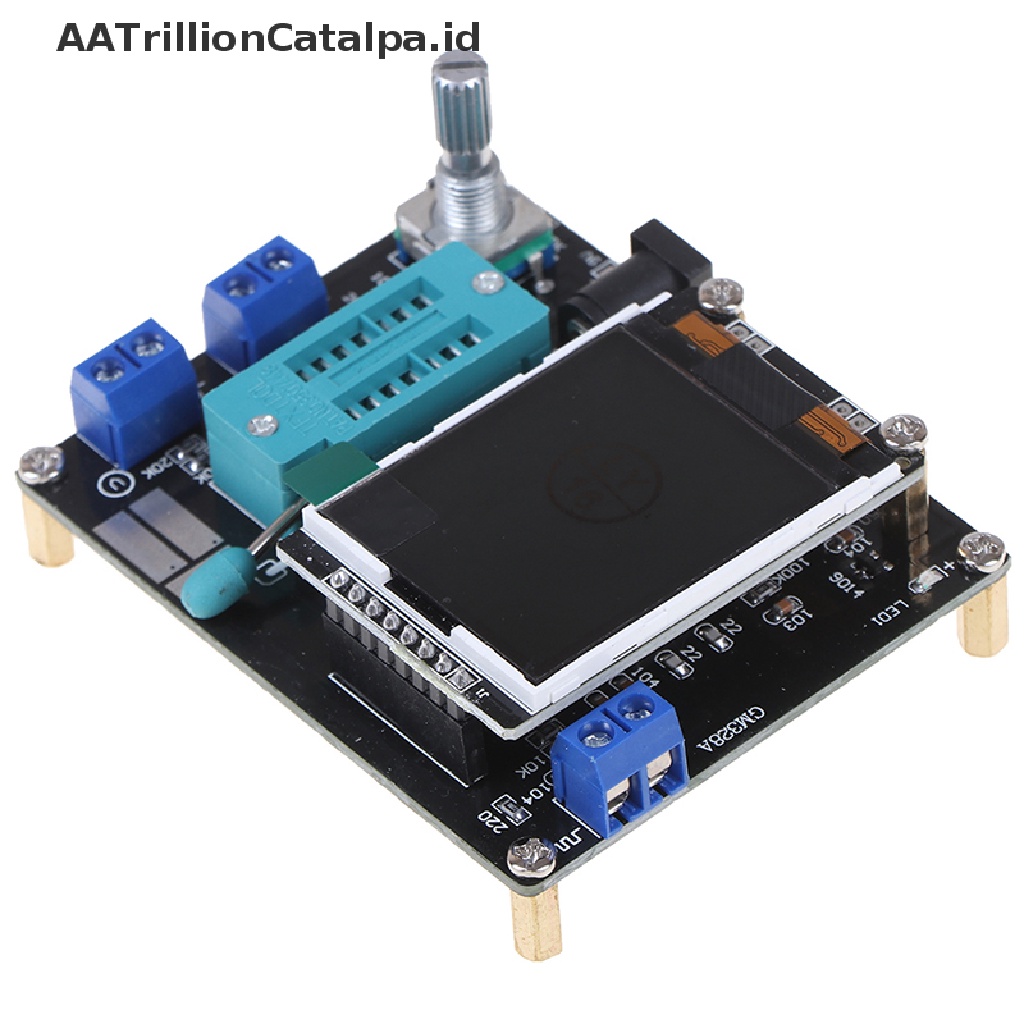 (AATrillionCatalpa) Gm328a Modul Tester Transistor Dioda LCR ESR