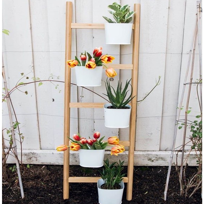 rak bunga minimalis rak bunga susun rak pot bunga minimalis