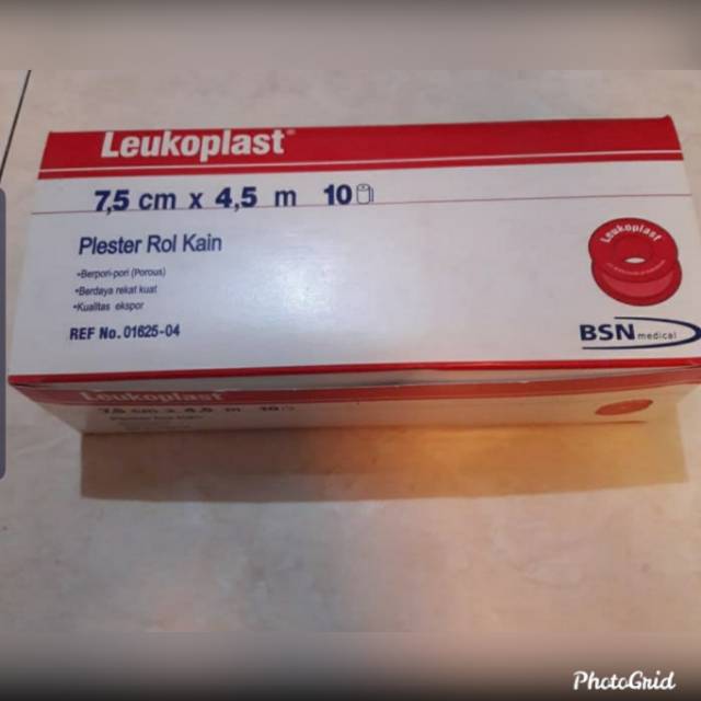 Plester Leukoplast 7.5 cm x 4.5 m BSN / Plester Kain Luka Leukoplast 7.5cmx4.5m / Plester BSN 7.5x4.5