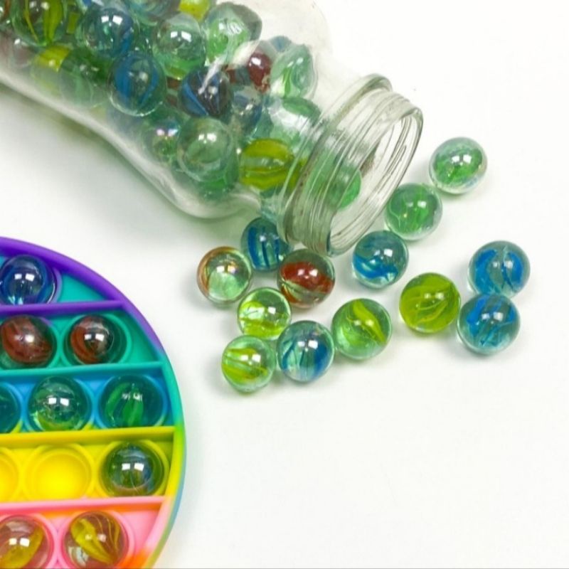 ALZ Mainan Anak Laki-Laki Guli Gundu Kelereng Belimbing Pop It 5pcs-1