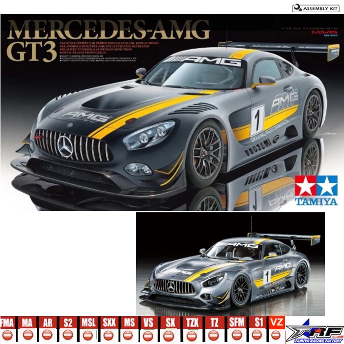 TAMIYA 24345 MERCEDES AMG GT3