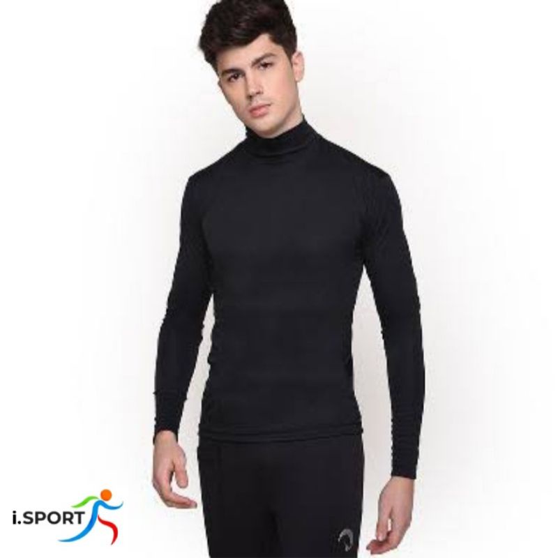 Baselayer Panjang Hitam Polos