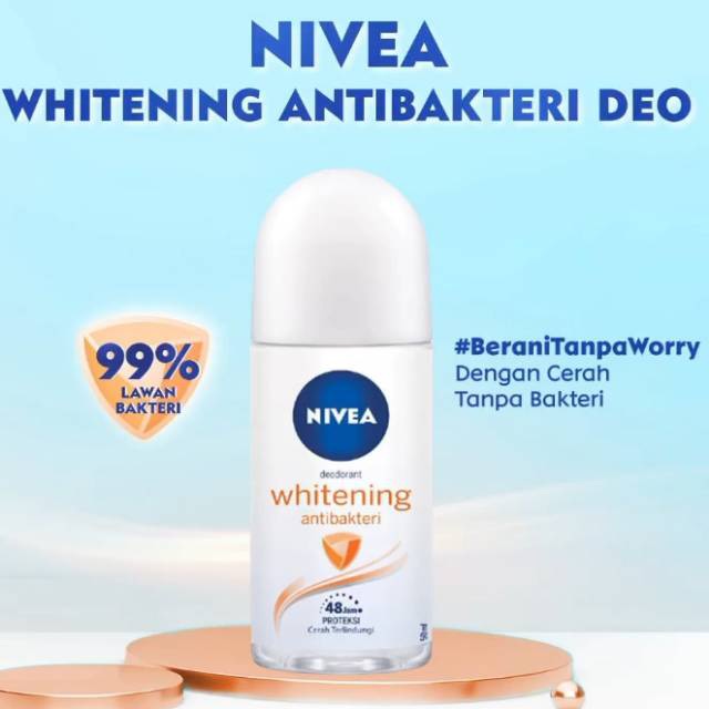 Nivea Deodorant Anti Bakteri Roll On 50ml