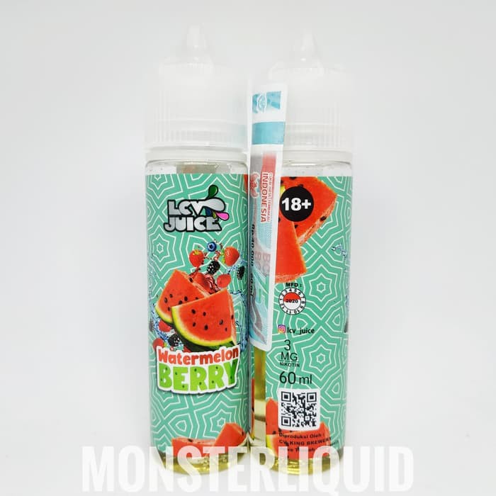 LCV JUICE WATERMELON BERRY 3MG 60ML