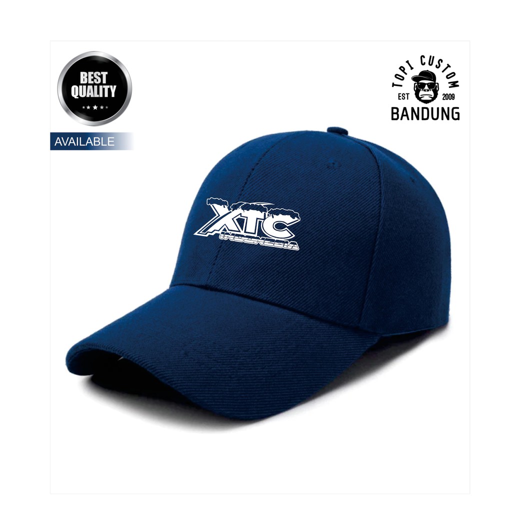 Topi Baseball  XTC Pria Wanita Topi Jaring Jala XTC Baseball Cap Bisa Tulis Nama Bisa COD Gratis Masker Original High Premium Quality