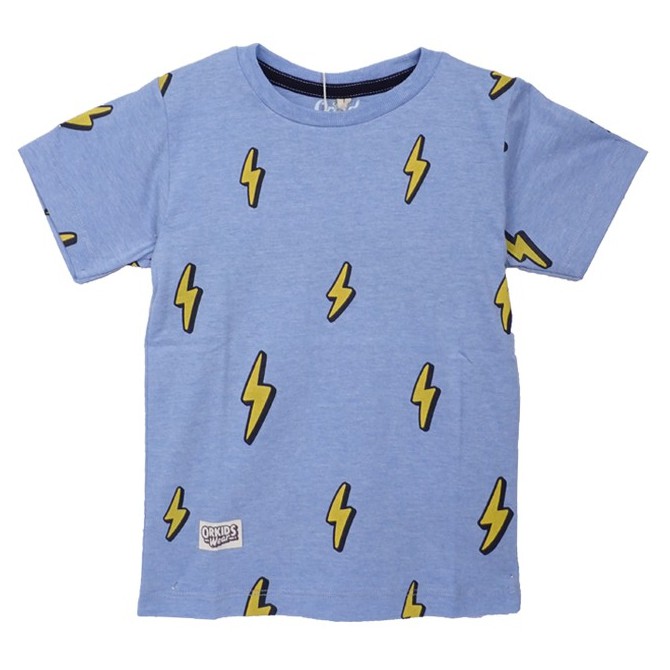  ORKIDS Baju  Kaos  Anak Cowok Perempuan  Lengan Pendek Bold 