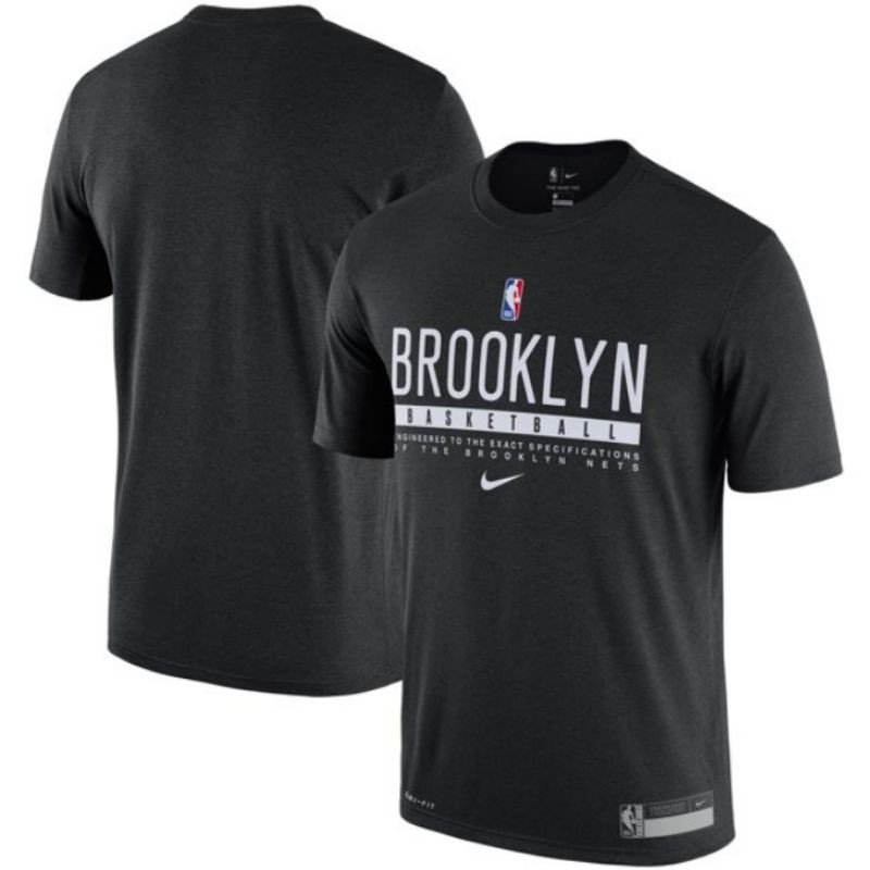 T shirt Kaos Baju Basket Nike Brooklyn Nets Legend Practice Performance