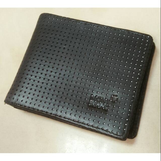 Dompet 3D kulit asli lipat pendek