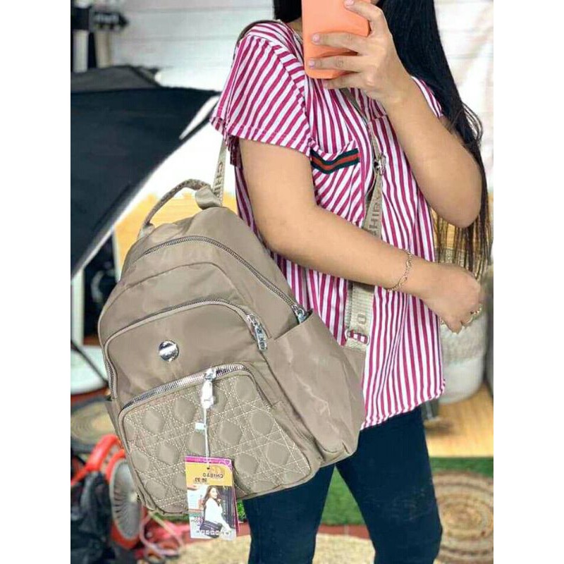 Original Tas Ransel CHIBAO BORDIR Wanita Import High QUALITY Anti Air Elegan Desain Terbaru