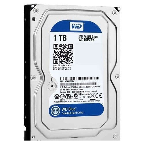 Hard disk drive Internal wd blue caviar 1TB 3.5 sata For PC Wd10ezrz - Harddisk HDD WDC Blue 1tb Cpu