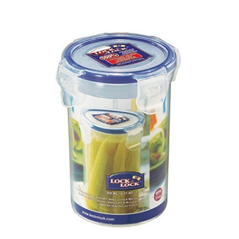 Lock n Lock Round Food Container 100ml HPL931 / 140ml HPL934 HPL934C / 350ml HPL931D / 430ml HPL931L / 300ML HPL932