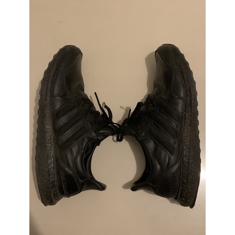 Adidas Ultraboost Black Leather