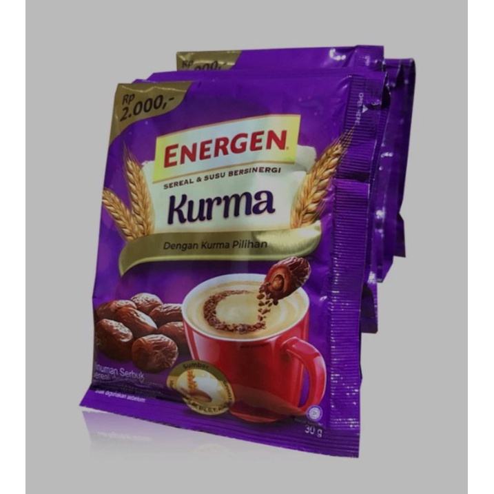 

MINUMAN SERBUK INSTAN SEREAL ENERGEN RASA KURMA 30g SEREAL SACHET SEREAL TERENAK PRAKTIS SEREAL SEHAT BERGIZI SEREAL TERLARIS SEREAL TERMURAH SEREAL PROMO SEREAL UNTUK SARAPAN SEREAL UNTUK BULKING DIET IBU HAMIL ANAK-ANAK UNTUK MAAG DIABETES ASAM LAMBUNG