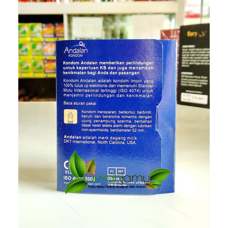 Diskon Kondom Andalan Isi 3. Bergerigi Berulir Promo