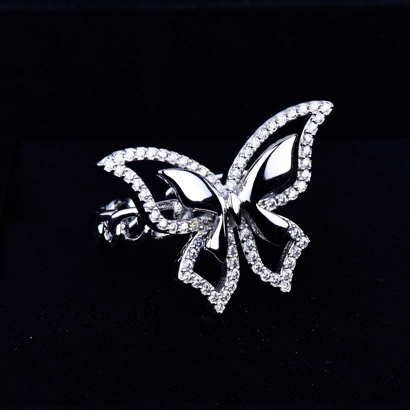 Advanced Design Sense Fairy Butterfly Chain Ring