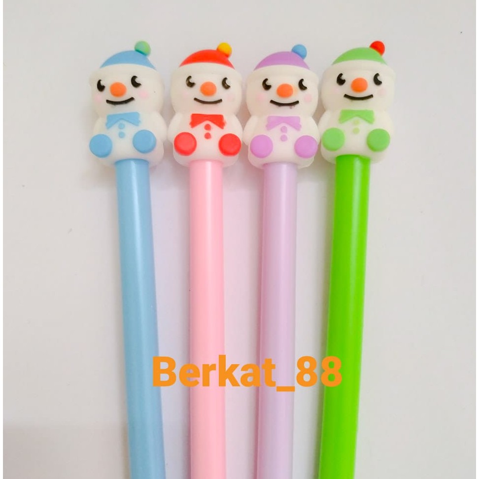 

Pulpen Gel Model Boneka Salju Lucu Dan Unik
