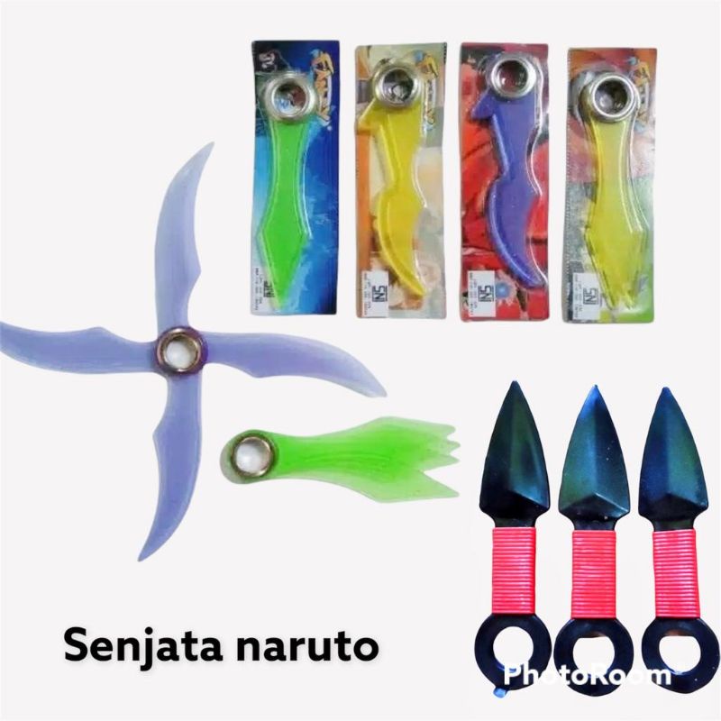 Jual Senjata Naruto Shuriken Baling Baling Pedang Naruto Kunai