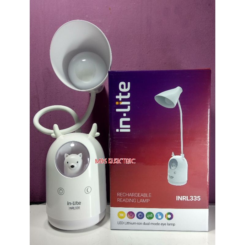 LAMPU BELAJAR LED EMERGENCY 3 WARNA IN-LITE INRL 335 / LAMPU LED EMERGENCY